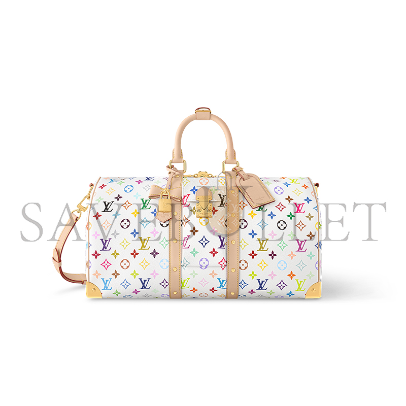 LOUIS VUITTON MASTER MURAKAMI LV X TM KEEPALL BANDOULIÈRE 45 M13742 (45*27*20cm)